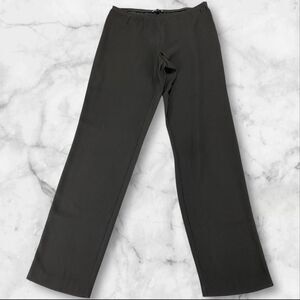 Eileen Fisher Women’s Black Pull On Straight Leg Pants Size M  31.5" Inseam